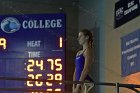 Swimming & Diving vs RWU  Swimming & Diving vs Roger Williams University. - Photo by Keith Nordstrom : Wheaton, Swimming